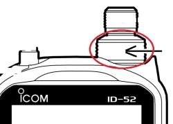 ID-52 VOLツマミ（補修用）KNOB N-457