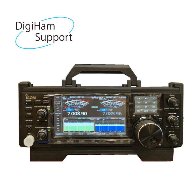 IC-7760(RC-7760)用 "アイコミック7760" キャリングハンドル ブラック