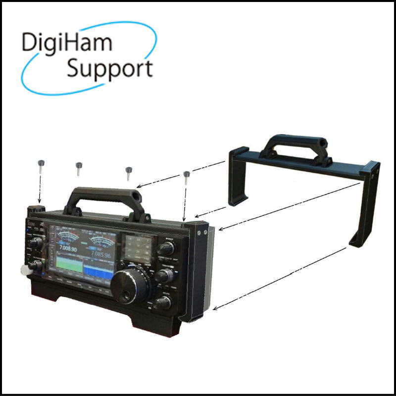 【アイコミック】IC-7760 (RC-7760) 専用 キャリングハンドル（ブラック）