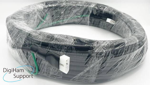 【デジハムサポートオリジナル】AH-730 MVVSシールドコントロールケーブル【30ｍ IC-7300+AH-730にて各バンド動作確認済み】