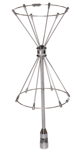 ユニークなアンテナ！コメット　バイコニカルアンテナ　CBC-70