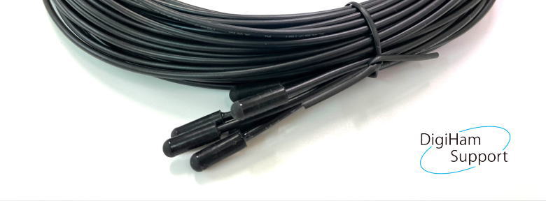 ２本でお得！　アンテナグランドワイヤー　５m×6本　カウンターポイズ