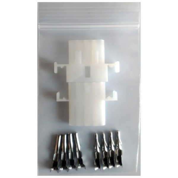 4Pコネクター アイコム用 AH-730他 オス/メスSET(ピン4個付き) CON-4P-PR