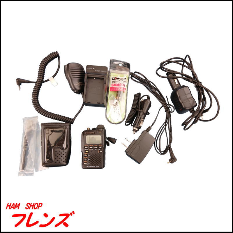【中古格安・オプション多数セット】STANDARD 144/430MHz帯 ハンディ機 VX-3