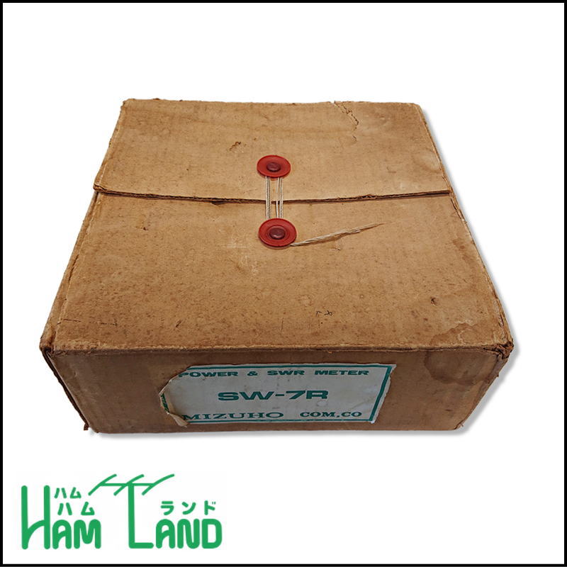 【超レア・点検済】ミズホ通信 MIZUHO SW-7R 高感度SWR計（外箱付）