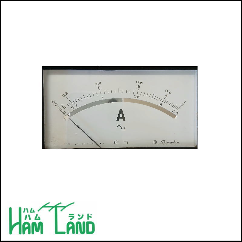 【点検済み】島津製作所 交流電流計（最大5A対応）