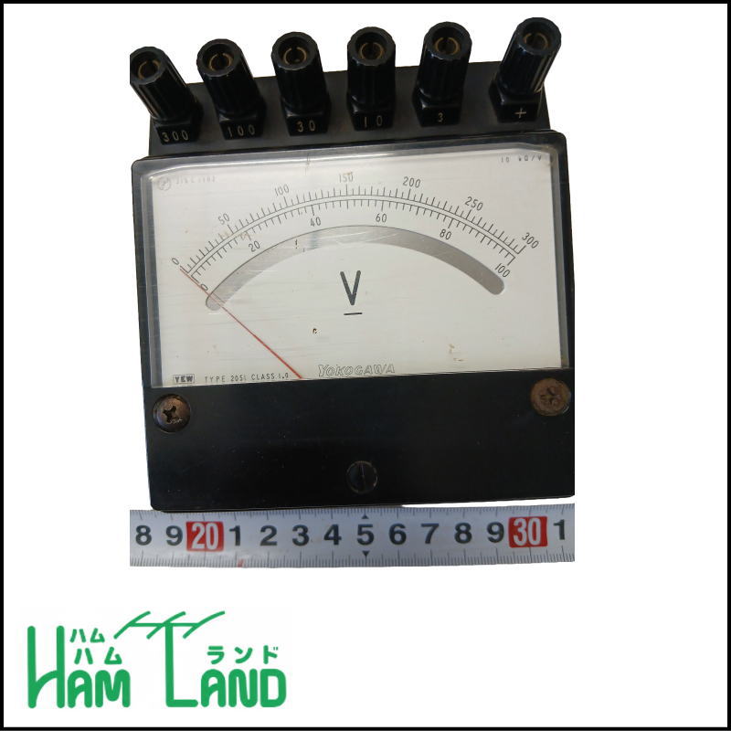 【点検済み】横河電機（YOKOGAWA / YEW） 直流電圧計 TYPE 2051