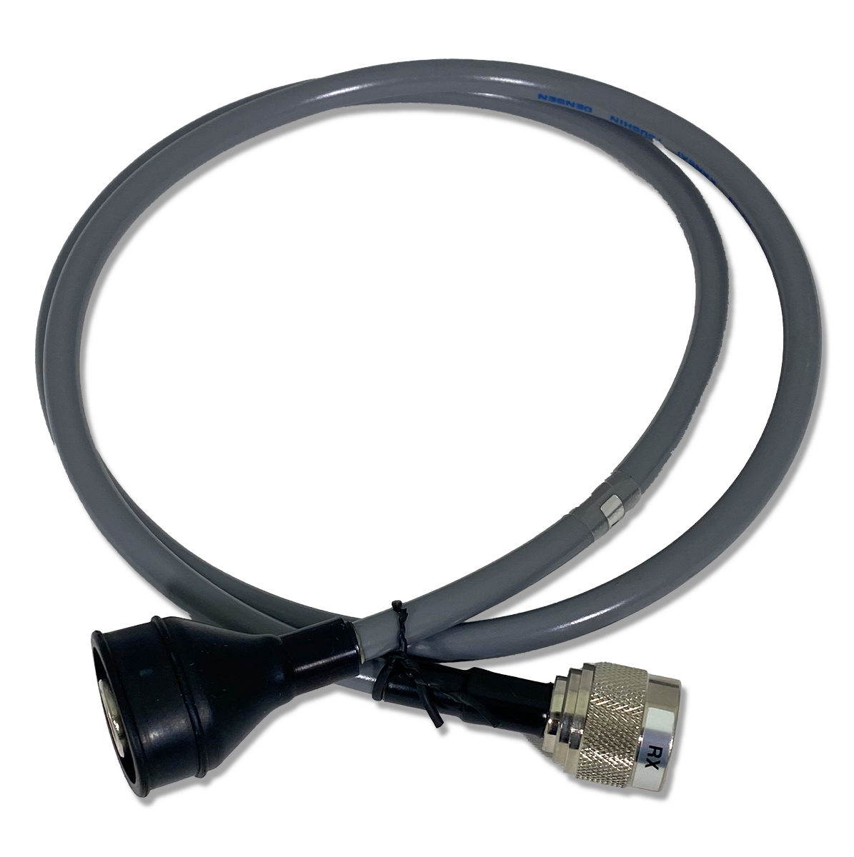 関西通信電線 5D-2V NP-BNCPゴムキャップ付 約1m