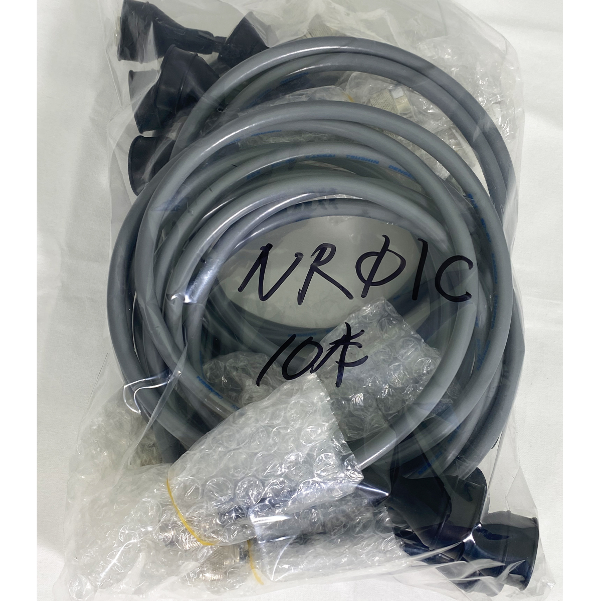 関西通信電線 5D-2V NP-BNCPゴムキャップ付 約1m