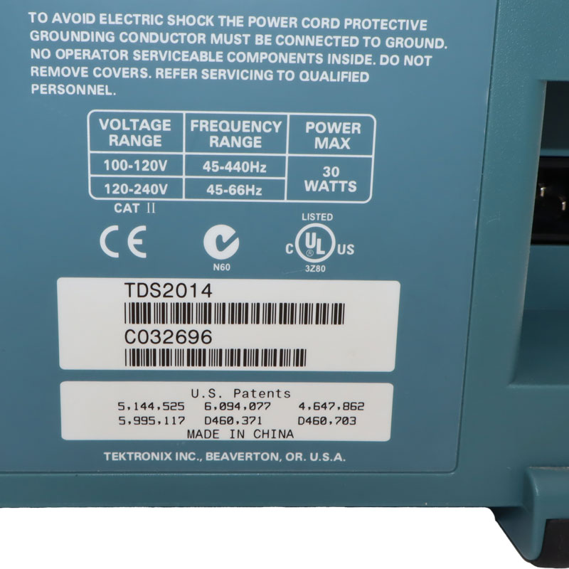 【中古品】Tektronix  TDS2014
