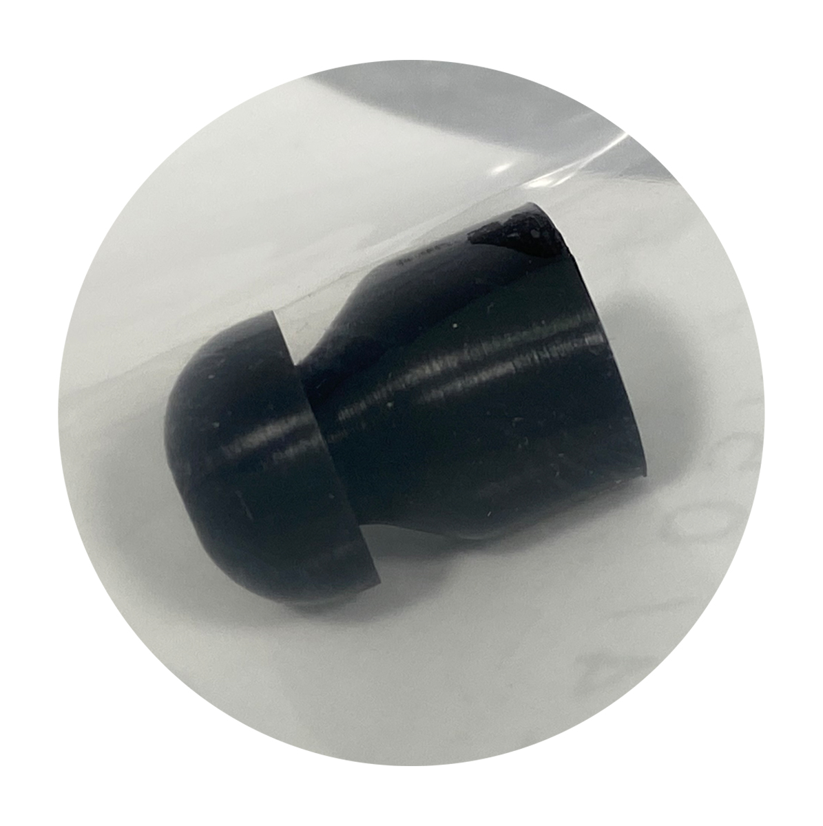 パーツ EH-15/SP-16 イヤホンゴム 黒 小 6910018950 アイコム