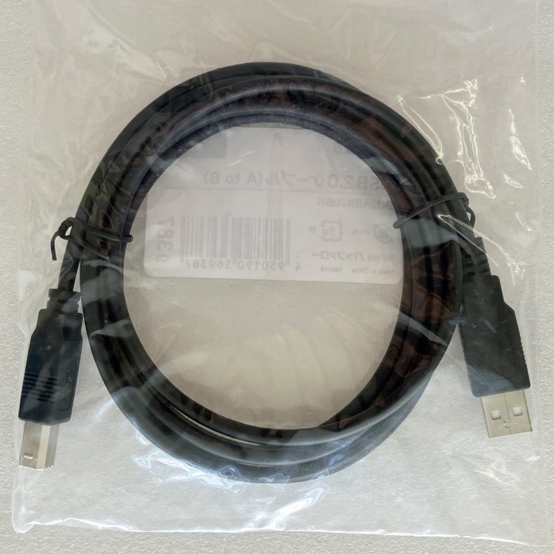 バッファロー　USB 2.0対応のUSBケーブル（A to B）2mBU2ABK20BK