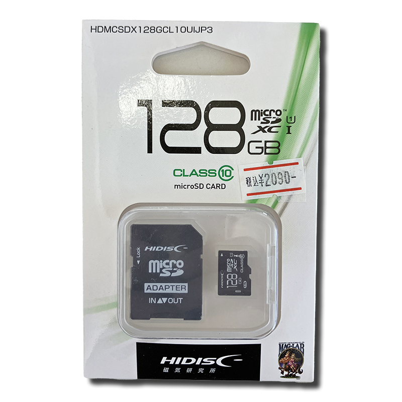 HI-DISC　128GB　microSDXCカードHDMCSDX128GCL10UIJP3