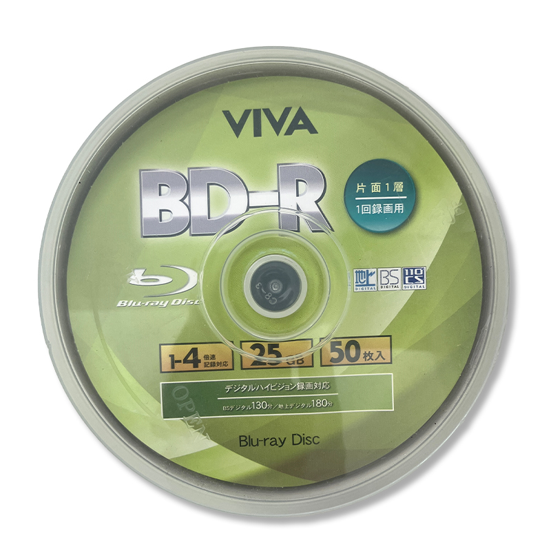 BD-R 25GB 50pack　VR4-50P