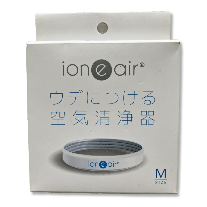 リストバンド型空気清浄機イオニアバンドホワイト