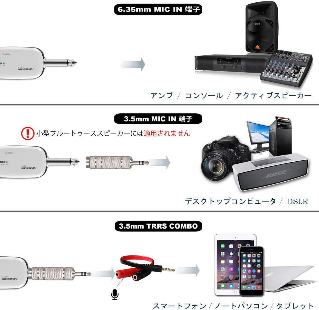 【訳あり格安】Alvoxcon (アルボクスコン) CK220Y-J ワイヤレスマイクセット (CK-220/UM-220)