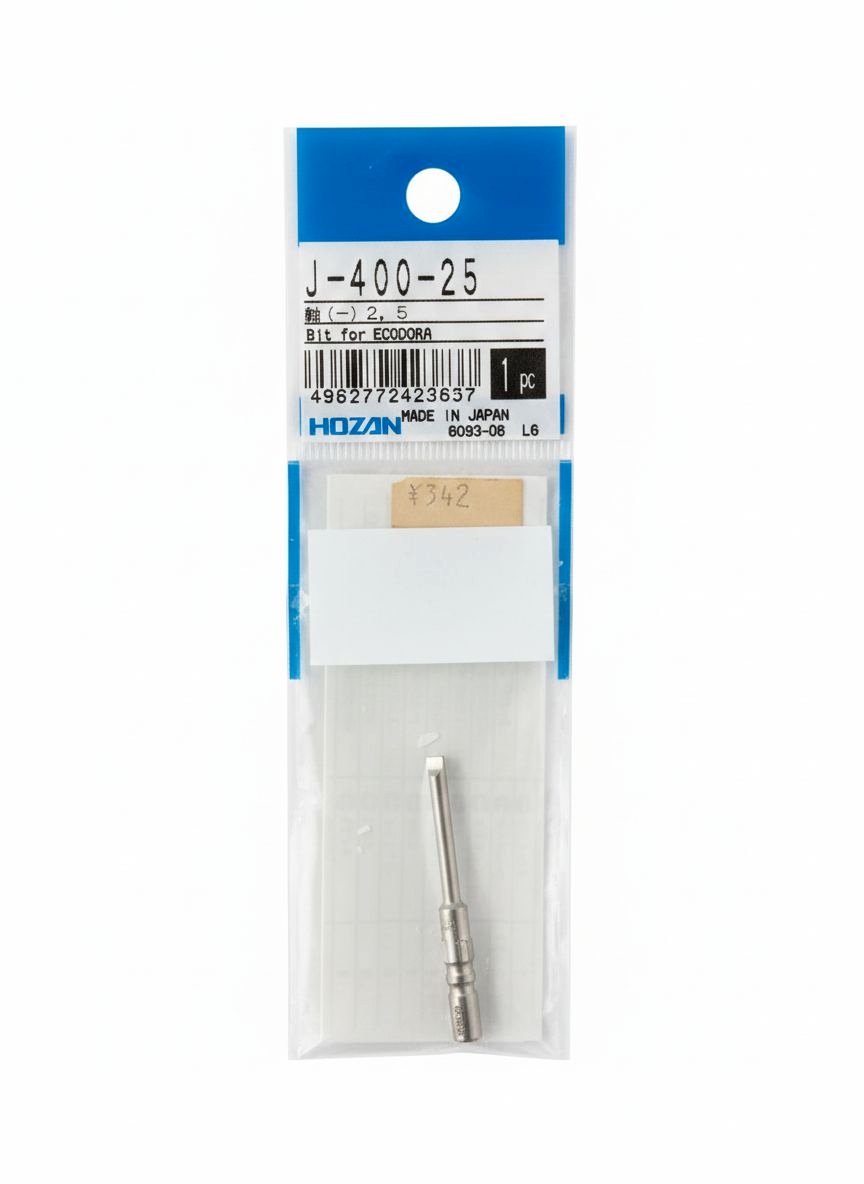 J-400-25　交換軸　(-)NO.2.5　※外袋劣化