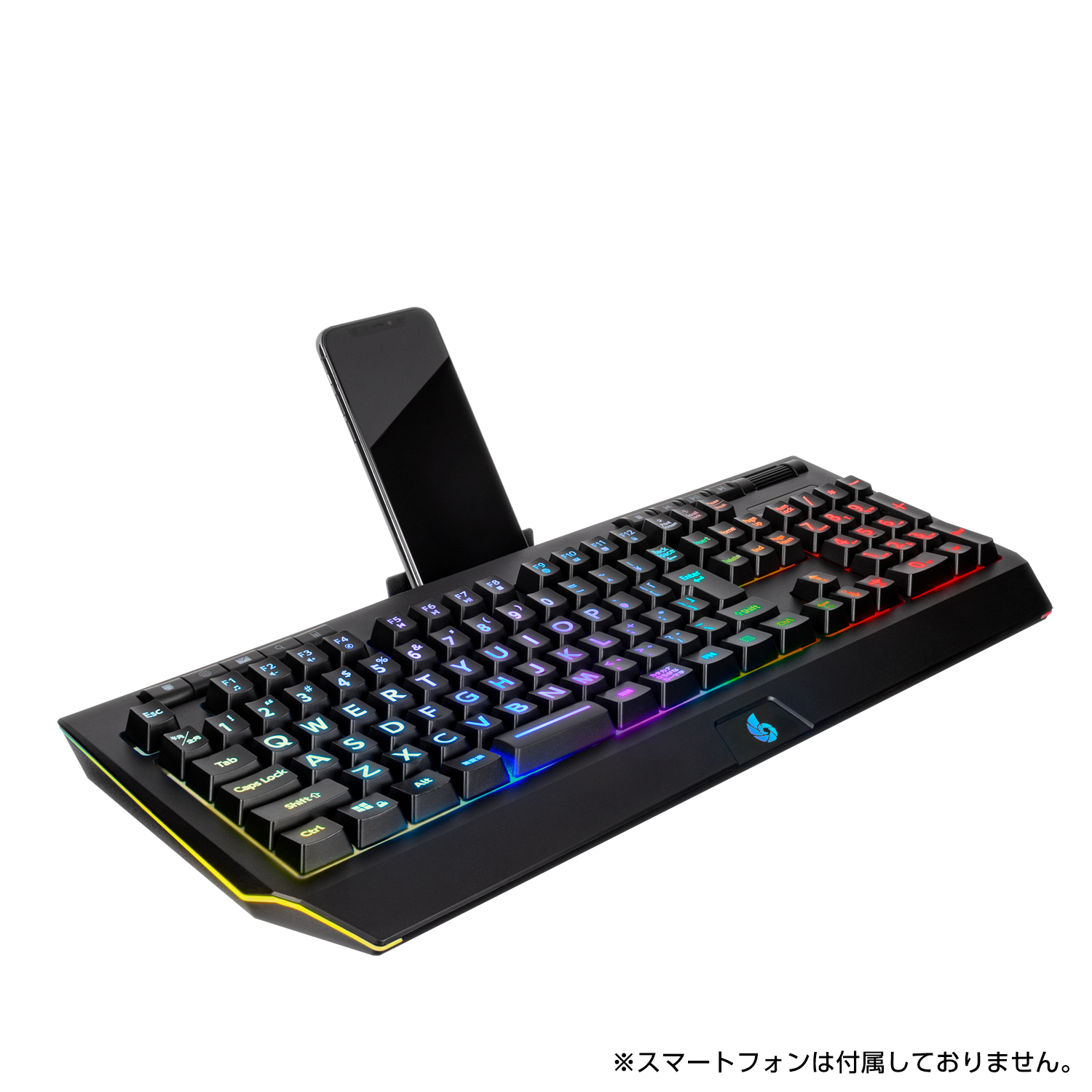 RACEN メンブレンゲーミングキーボード CRC-GMBKRGB01【CENTURY】