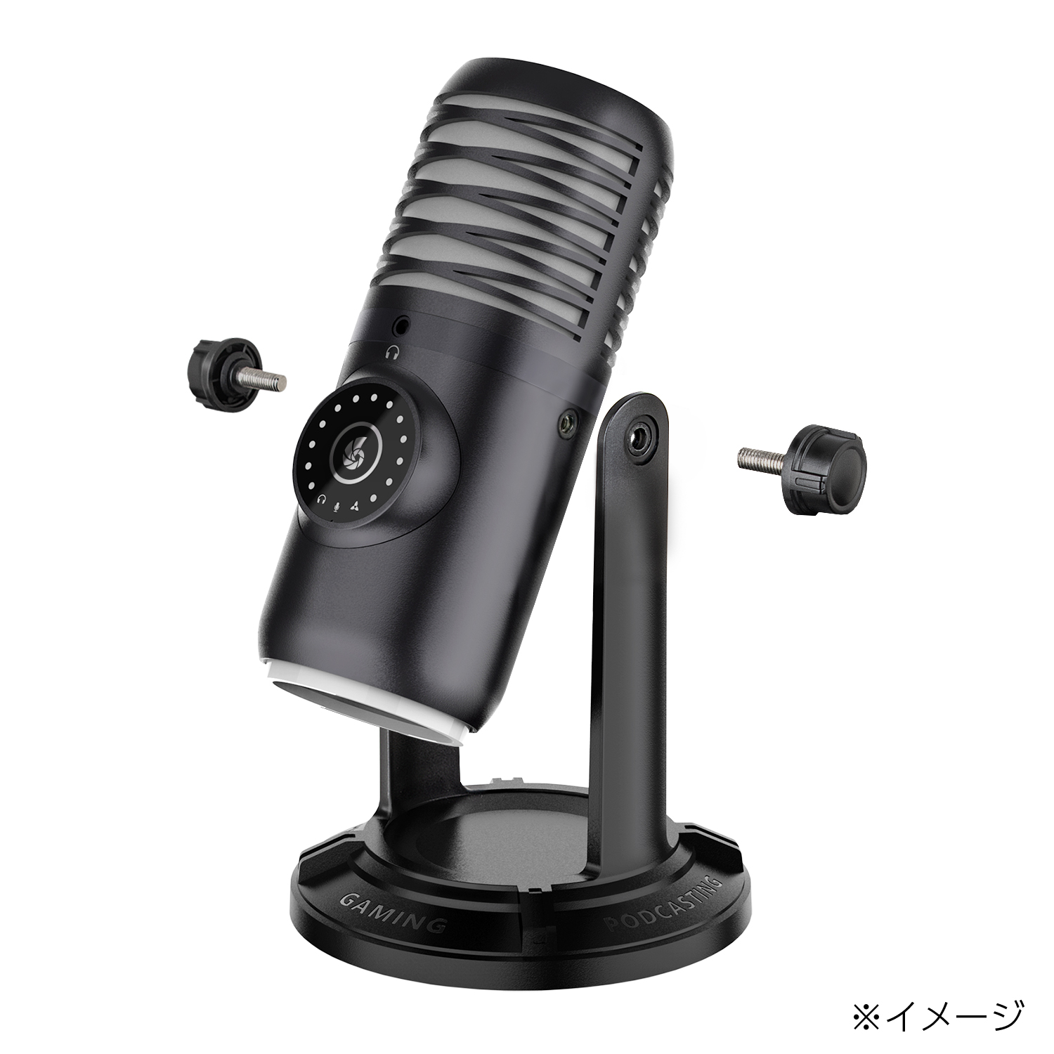 RACEN ゲーミングコンデンサーマイク Quad　CRC-GMIC01【CENTURY】
