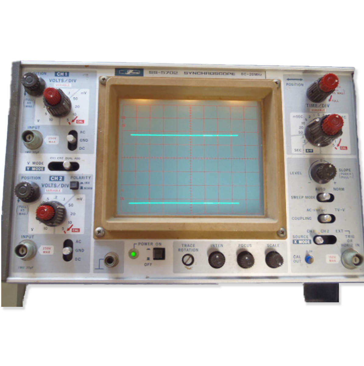 岩崎通信機 シンクロスコープ　 SS-5702　20MHz