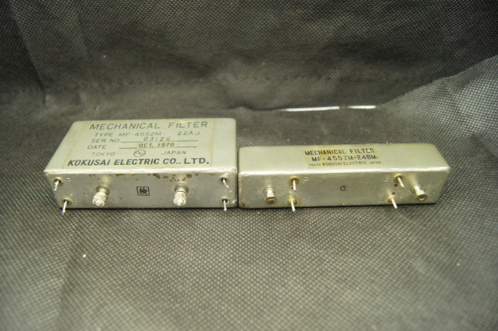国際電気　MECHANICAL FILTER  2個セット