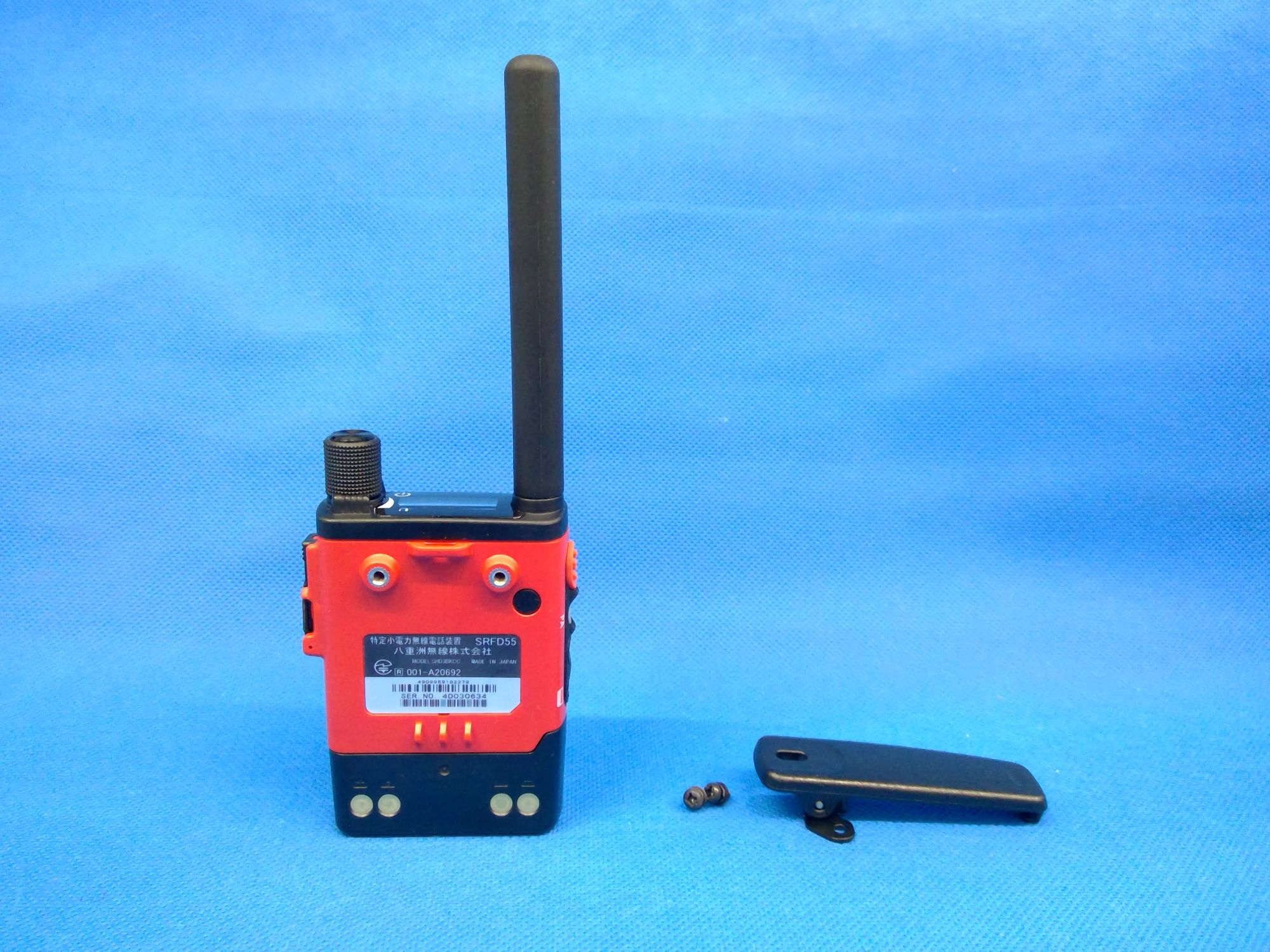八重洲無線　STRオンデマンドインカム　SRFD55　レッド　特定小電力トランシーバー　店頭展示品　2026年3月時点メーカー保証あり
