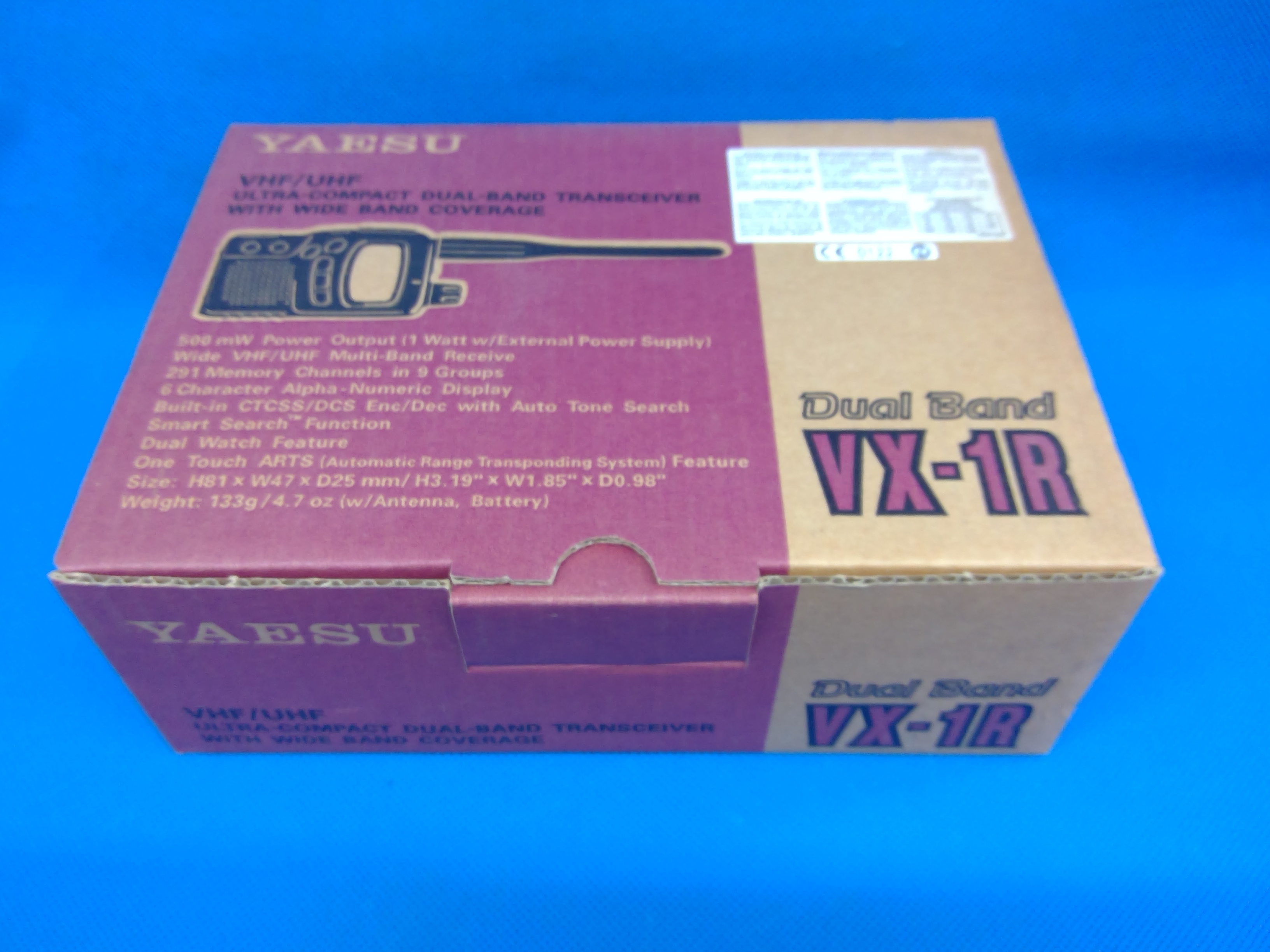 八重洲無線　VX-1R　デュアルバンドFMトランシーバー　ジャンク品