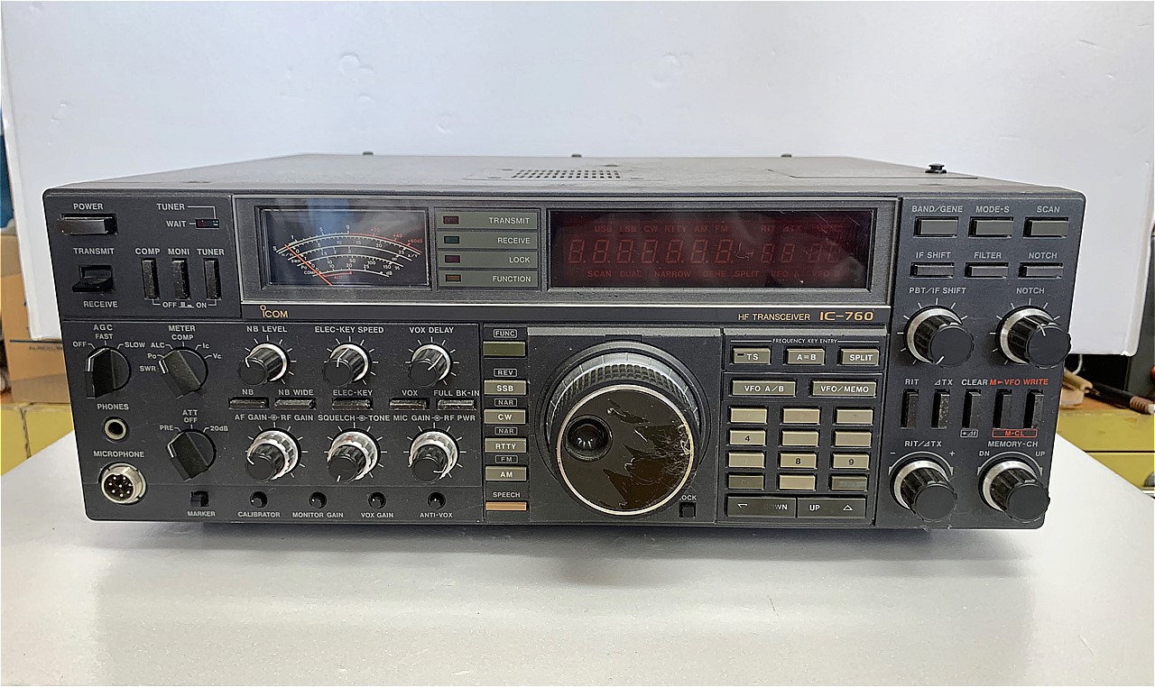 ICOM IC-760PRO(100W) HFトランシーバー - アマチュア無線