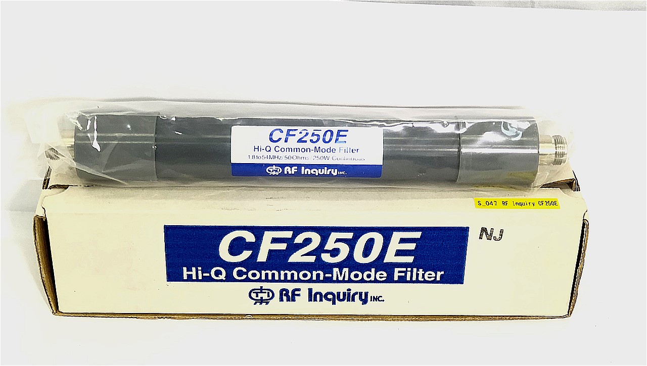 RF Inquiry CF250E Hi-Q Common-Mode Filter