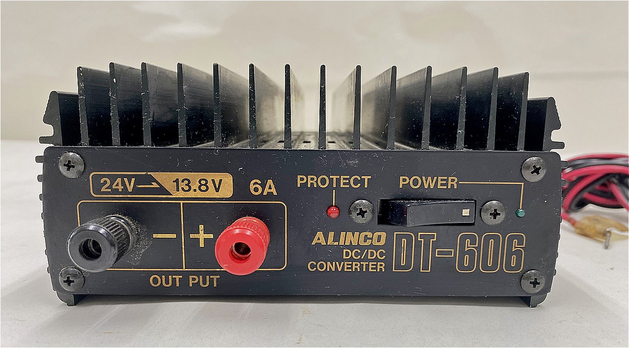 ALINCO　DC-DC　CONVERTER　DT-606