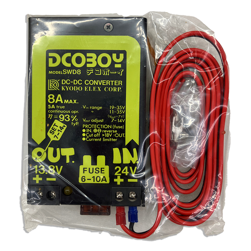 協同エレックス ８A DC/DCコンバーター DCOBOY MODEL SWD8