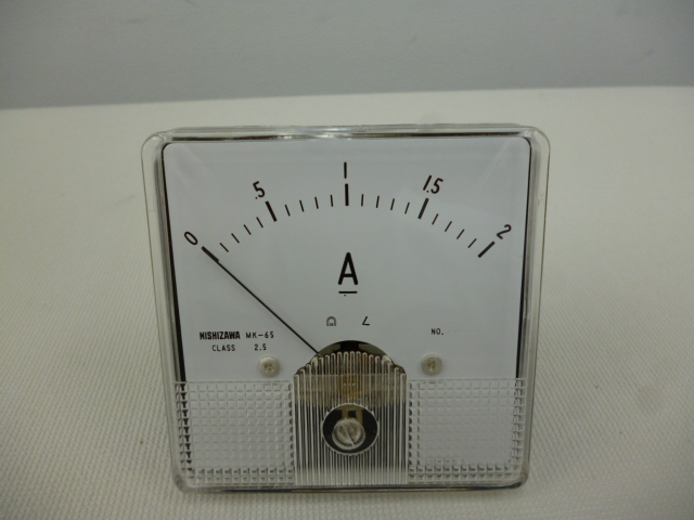 NISHIZAWA MK-65 直流電流計(2A）【新品】