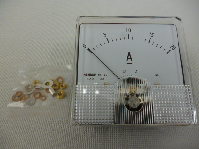 NISHIZAWA MK-65 直流電流計(20A）【新品】