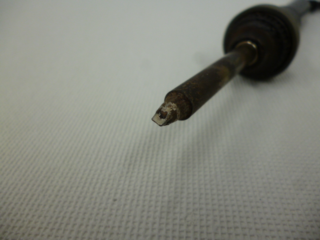 【中古品】白光 HAKKO 931 はんだこてステーションタイプ 　こて先　平型