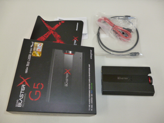 【新品未使用】Creative Sound BlasterX G5 ゲーミング USB
